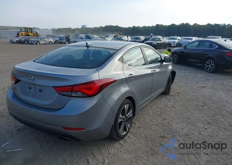 2014 Hyundai Elantra Sport из США, поврежденный, VIN KMHDH4AH5EU156004